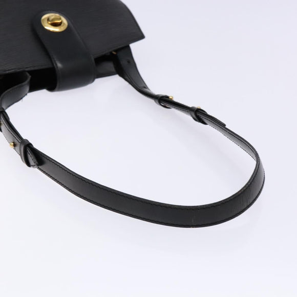 LOUIS VUITTON Epi Cluny Shoulder Bag Black M52252 LV Auth 134585