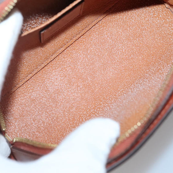 LOUIS VUITTON Epi Dauphine PM Pouch Brown M48443 LV Auth 134586