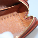 LOUIS VUITTON Epi Dauphine PM Pouch Brown M48443 LV Auth 134586-17