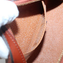 LOUIS VUITTON Epi Dauphine PM Pouch Brown M48443 LV Auth 134586-11