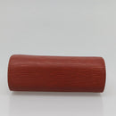 LOUIS VUITTON Epi Dauphine PM Pouch Brown M48443 LV Auth 134586-6