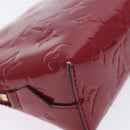 LOUIS VUITTON Monogram Vernis Pochette Cosmetic Rose Indian M90009 Auth 134589-16