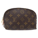 LOUIS VUITTON Monogram Pochette Cosmetic PM Pouch M43998 LV Auth 134599-1