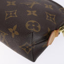 LOUIS VUITTON Monogram Pochette Cosmetic PM Pouch M43998 LV Auth 134599-15