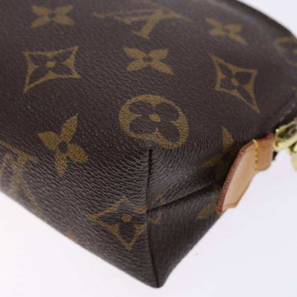 LOUIS VUITTON Monogram Pochette Cosmetic PM Pouch M43998 LV Auth 134599