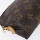 LOUIS VUITTON Monogram Pochette Cosmetic PM Pouch M43998 LV Auth 134599-14