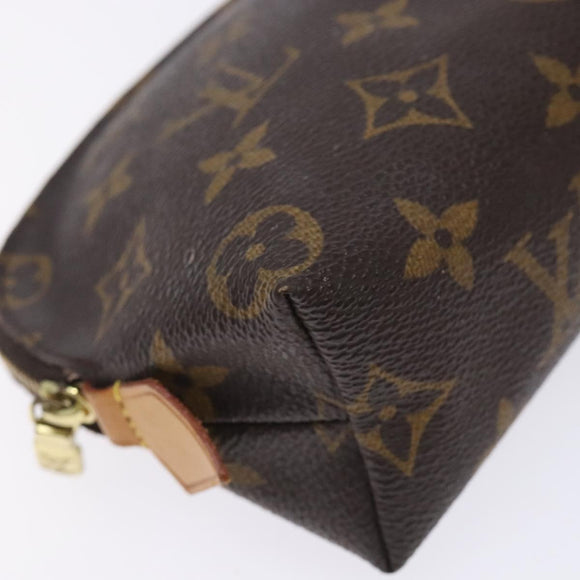 LOUIS VUITTON Monogram Pochette Cosmetic PM Pouch M43998 LV Auth 134599
