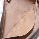 LOUIS VUITTON Monogram Trousse Demi Ronde Cosmetic Pouch M47520 LV Auth 134600-11