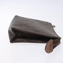 LOUIS VUITTON Monogram Poche Toilette 19 Pouch M47544 LV Auth 134601-4