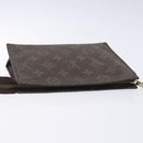 LOUIS VUITTON Monogram Poche Toilette 19 Pouch M47544 LV Auth 134601-6