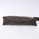 LOUIS VUITTON Monogram Poche Toilette 19 Pouch M47544 LV Auth 134601-7
