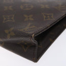 LOUIS VUITTON Monogram Poche Toilette 19 Pouch M47544 LV Auth 134601-8