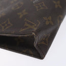 LOUIS VUITTON Monogram Poche Toilette 19 Pouch M47544 LV Auth 134601-9