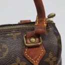 LOUIS VUITTON Monogram Mini Speedy Hand Bag M41534 LV Auth 134603-9