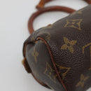 LOUIS VUITTON Monogram Mini Speedy Hand Bag M41534 LV Auth 134603-18