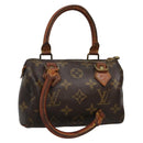 LOUIS VUITTON Monogram Mini Speedy Hand Bag M41534 LV Auth 134603-1