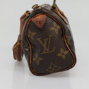 LOUIS VUITTON Monogram Mini Speedy Hand Bag M41534 LV Auth 134603-4