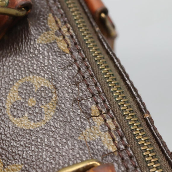 LOUIS VUITTON Monogram Mini Speedy Hand Bag M41534 LV Auth 134603