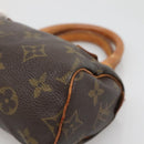 LOUIS VUITTON Monogram Mini Speedy Hand Bag M41534 LV Auth 134605-9