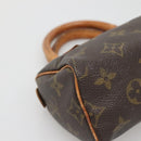 LOUIS VUITTON Monogram Mini Speedy Hand Bag M41534 LV Auth 134605-14