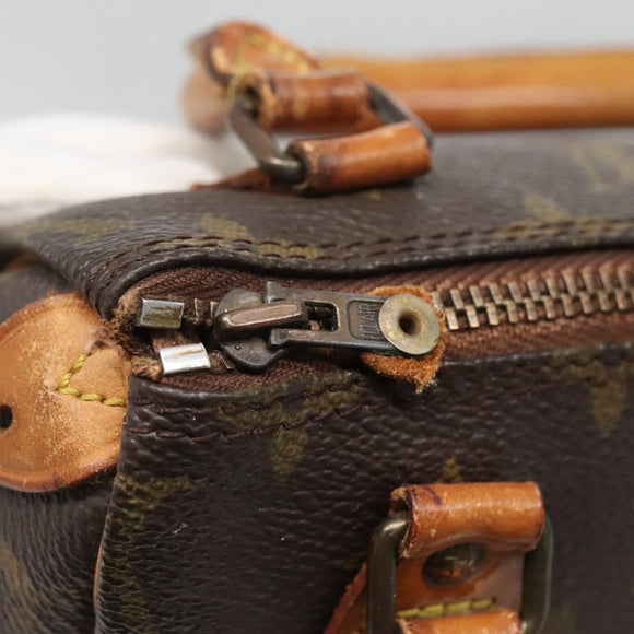 LOUIS VUITTON Monogram Mini Speedy Hand Bag M41534 LV Auth 134605