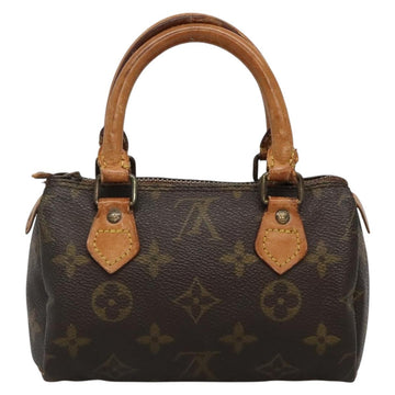 LOUIS VUITTON Monogram Mini Speedy Hand Bag M41534 LV Auth 134605 - 0