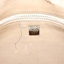 FENDI Zucca Canvas Hand Bag Black Brown Auth 134606-16