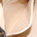 FENDI Zucca Canvas Hand Bag Black Brown Auth 134606-20