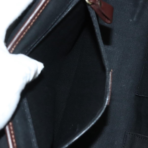 BURBERRY Nova Check Hand Bag PVC Beige Auth 134610