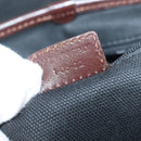 BURBERRY Nova Check Hand Bag PVC Beige Auth 134610-12