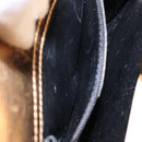 Salvatore Ferragamo Hand Bag Suede Beige Gold Auth 134611-11