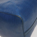 LOUIS VUITTON Epi Keepall 60 Boston Bag Blue M42945 LV Auth 134615-11