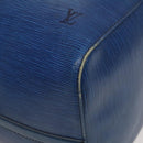LOUIS VUITTON Epi Keepall 60 Boston Bag Blue M42945 LV Auth 134615-12