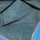 LOUIS VUITTON Epi Keepall 60 Boston Bag Blue M42945 LV Auth 134615-21