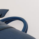 LOUIS VUITTON Epi Keepall 60 Boston Bag Blue M42945 LV Auth 134615-8