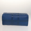 LOUIS VUITTON Epi Keepall 60 Boston Bag Blue M42945 LV Auth 134615-9