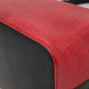 LOUIS VUITTON Epi Petit Noe Shoulder Bag Bicolor Black Red M44017 Auth 134616-15