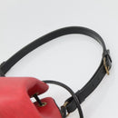 LOUIS VUITTON Epi Petit Noe Shoulder Bag Bicolor Black Red M44017 Auth 134616-8