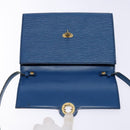 LOUIS VUITTON Epi Pochette Arche Shoulder Bag Blue M52575 LV Auth 134621-19