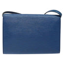 LOUIS VUITTON Epi Pochette Arche Shoulder Bag Blue M52575 LV Auth 134621-2