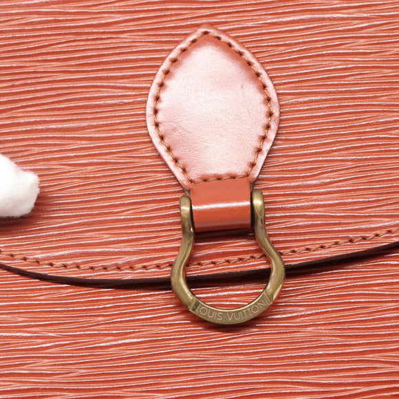 LOUIS VUITTON Epi Saint Cloud PM Shoulder Bag Brown M52213 LV Auth 134622