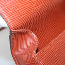 LOUIS VUITTON Epi Saint Cloud PM Shoulder Bag Brown M52213 LV Auth 134622-16