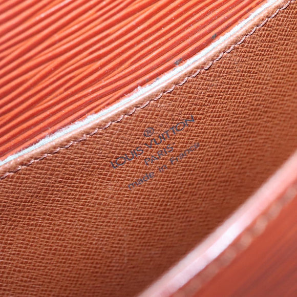 LOUIS VUITTON Epi Saint Cloud PM Shoulder Bag Brown M52213 LV Auth 134622