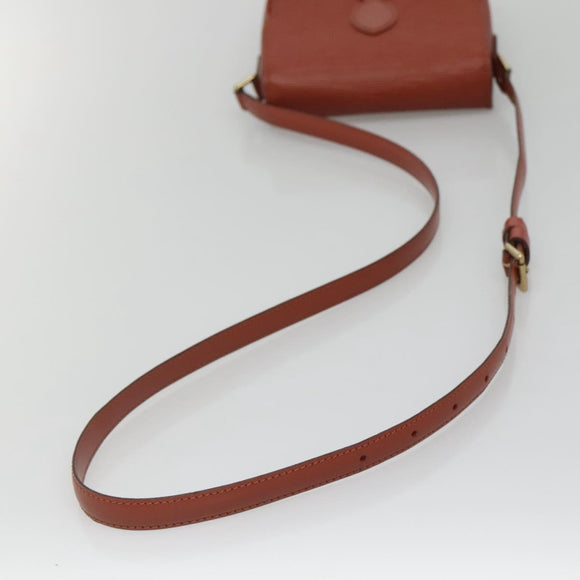 LOUIS VUITTON Epi Saint Cloud PM Shoulder Bag Brown M52213 LV Auth 134622