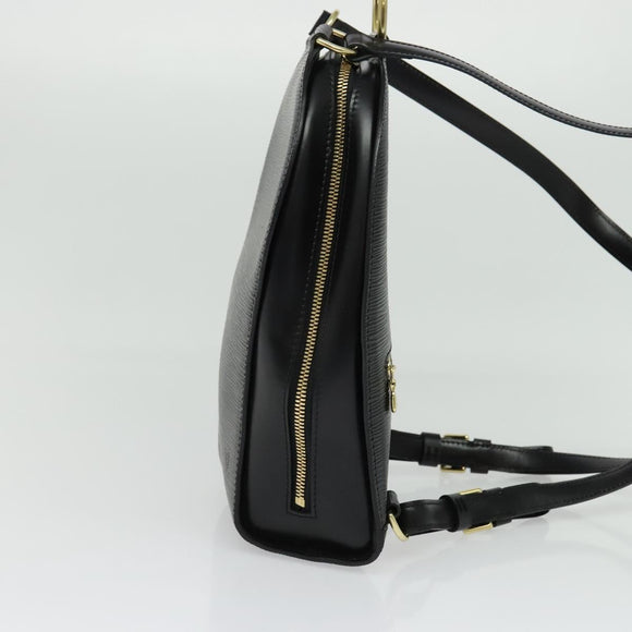 LOUIS VUITTON Epi Mabillon Backpack Black M52232 LV Auth 134623