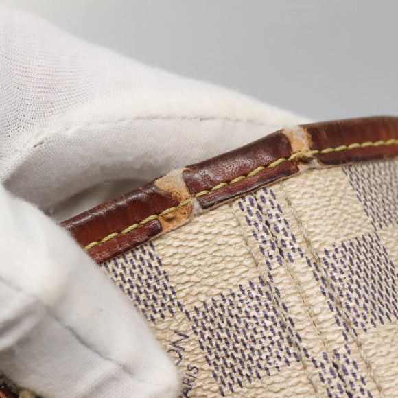 LOUIS VUITTON Damier Azur Neverfull PM Tote Bag N41362 LV Auth 134635