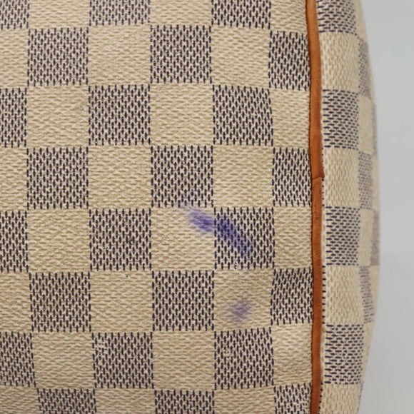 LOUIS VUITTON Damier Azur Speedy 30 Hand Bag N41533 LV Auth 134636