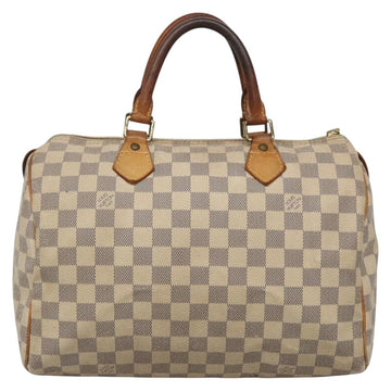 LOUIS VUITTON Damier Azur Speedy 30 Hand Bag N41533 LV Auth 134636 - 0