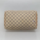 LOUIS VUITTON Damier Azur Speedy 30 Hand Bag N41533 LV Auth 134636-9