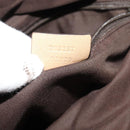 GUCCI GG Canvas Shoulder Bag Beige Gold 203257 Auth 134640-12